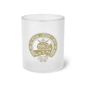 Smart Girl Frosted Glass Mug