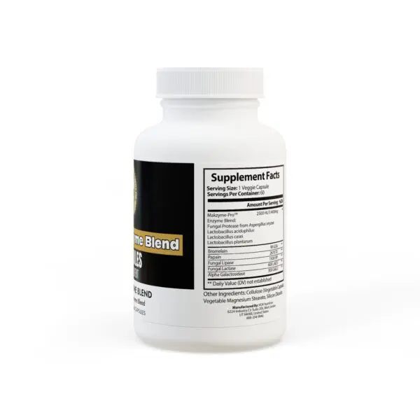 Digestive Enzyme Blend Supplement (60 Capsules) - Image 3