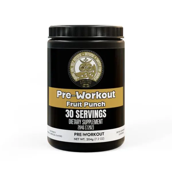 Pre-Workout Supplement, Fruit Punch (204g, 7.1oz)