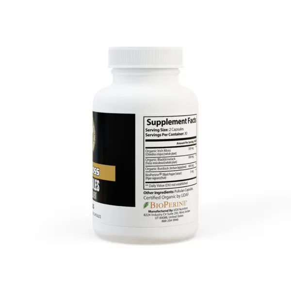 Sea Moss Supplement (60 Capsules) - Image 3