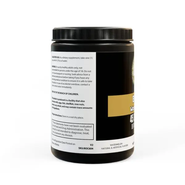 BCAA Supplement, Watermelon (325g, 11.46oz, 45 servings) - Image 2
