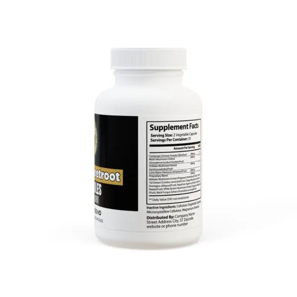 Beetroot Supplement (60 Capsules) - Image 3