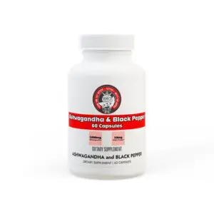 Ashwagandha and Black Pepper Supplement (60 capsules)