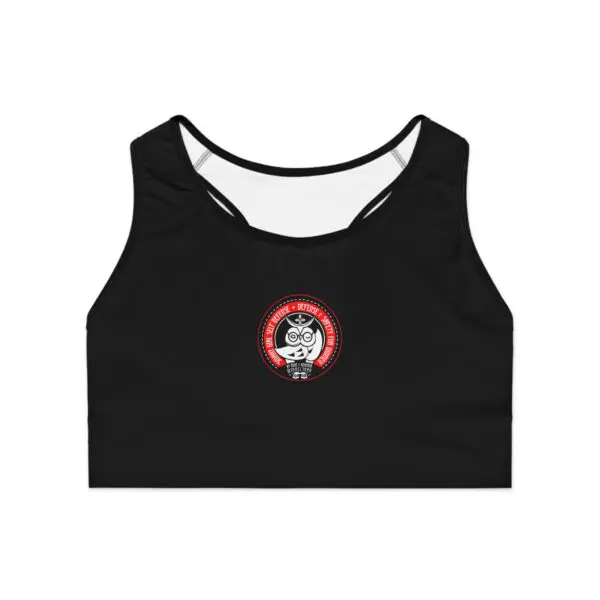Women's Black Sports Bra