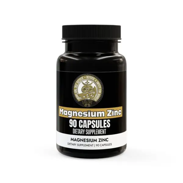 Magnesium Zinc Supplement (90 Capsules)
