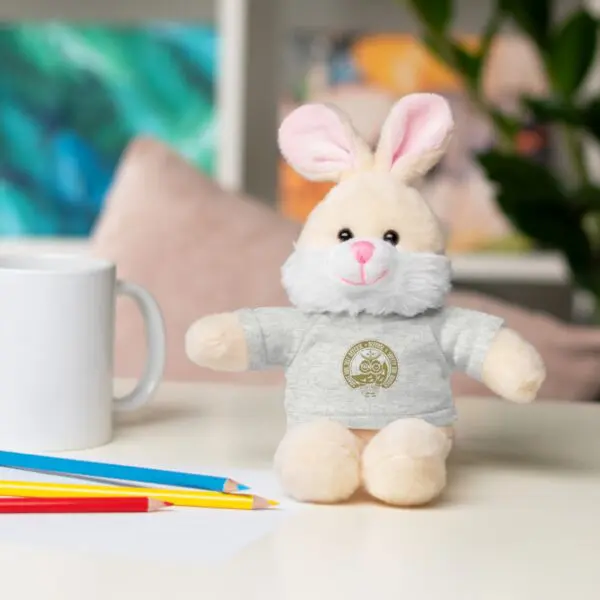 Smart GiRL Stuffed Animal with T-Shirt - Image 6
