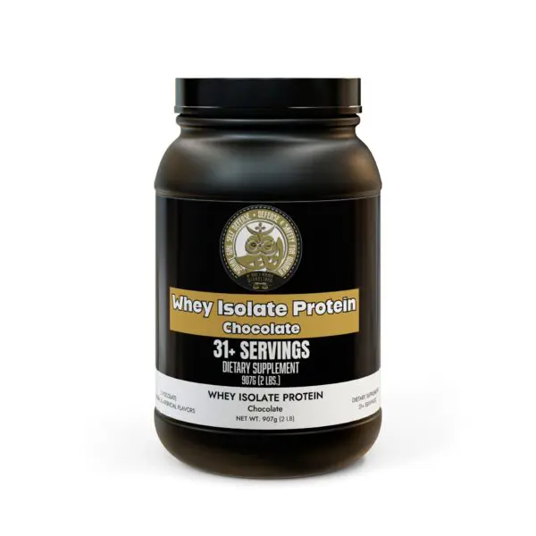 Whey Isolate Protein Supplement (907g, 2lb)