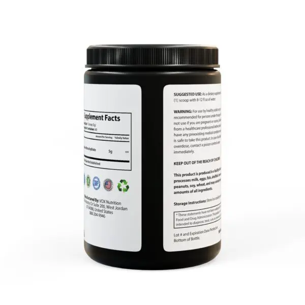 Creatine Monohydrate Supplement (300g, 10.58oz) - Image 4