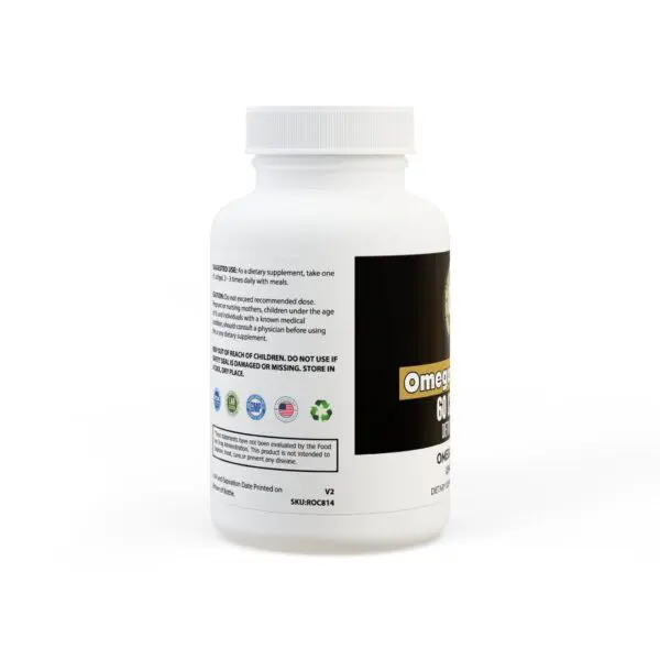 Omega 3 Fish Oil Supplement (60 Softgels) - Image 2