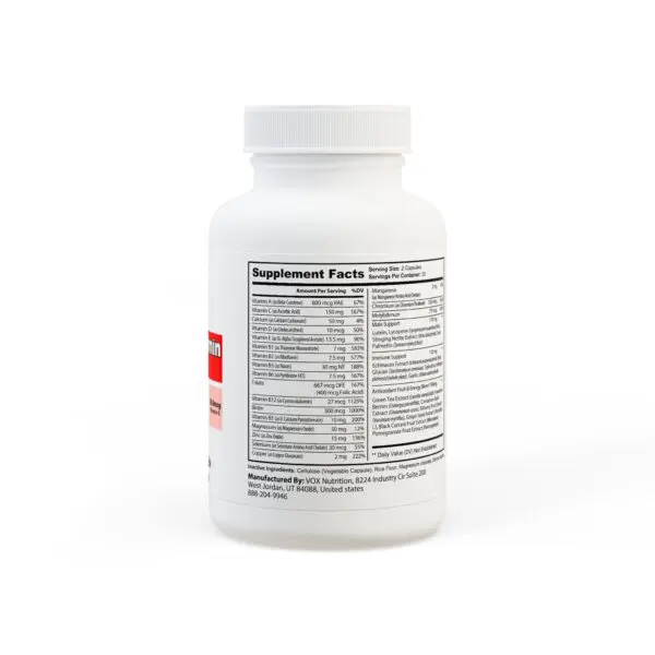 Multivitamin for Men Supplement (60 Capsules) - Image 3