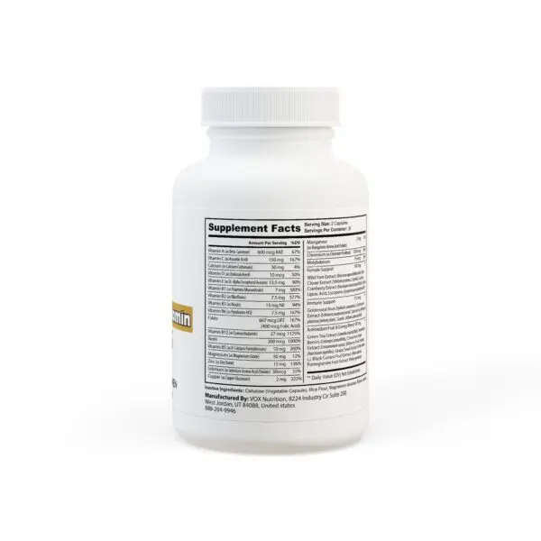 Multivitamin for Women Supplement (60 Capsules) - Image 3
