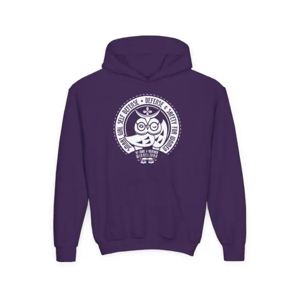 Youth Smart Girl Hooded Sweatshirt - Image 6