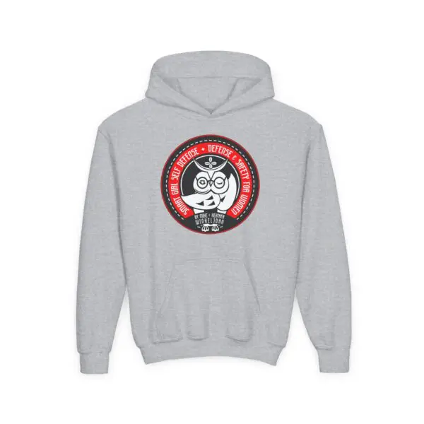 Youth Smart Girl Hooded Sweatshirt - Image 4