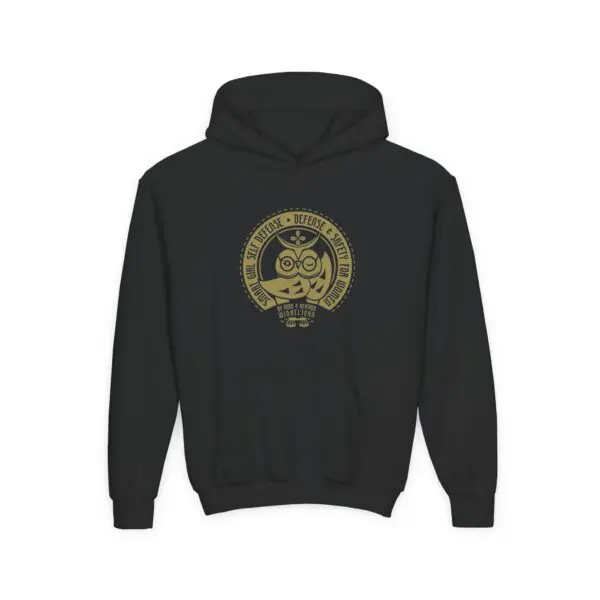 Youth Smart Girl Hooded Sweatshirt - Image 3