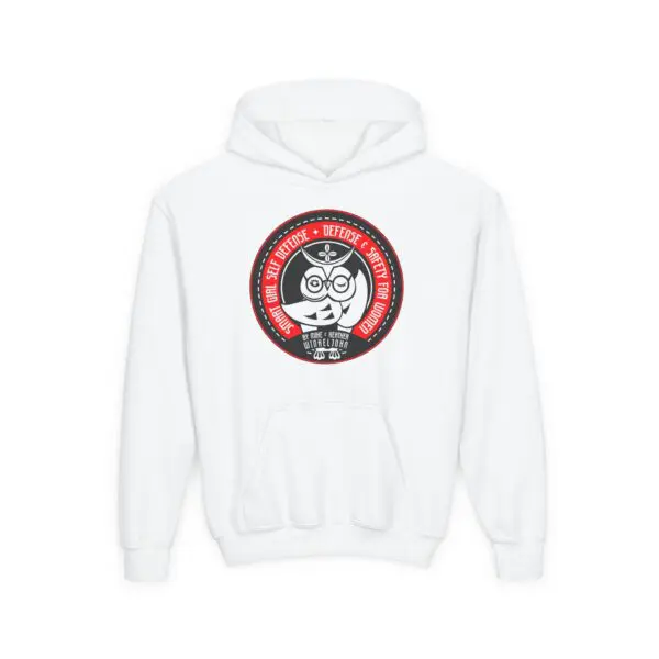 Youth Smart Girl Hooded Sweatshirt - Image 2